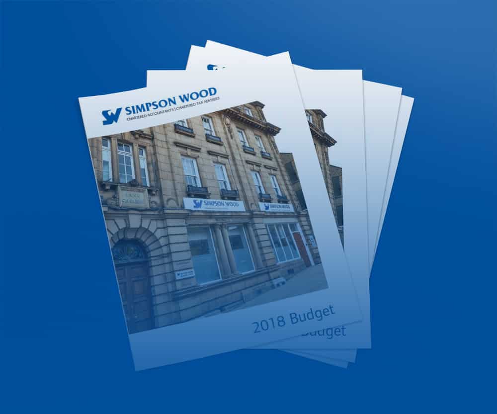 Budget Summary – Autumn 2018